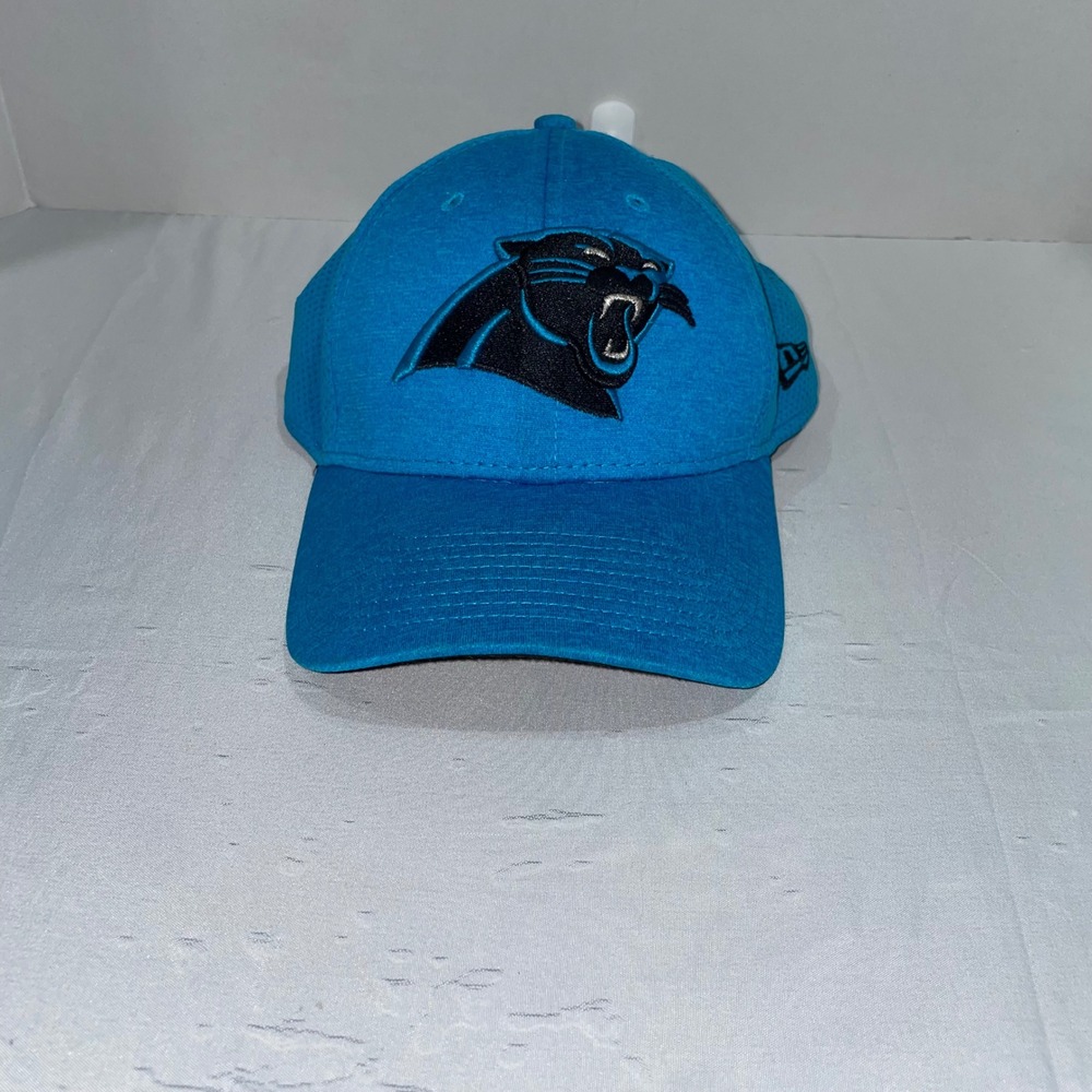 New Era 39THIRTY Carolina Panthers NFL Hat Blue Stretch Fit Small-Medium Cap
